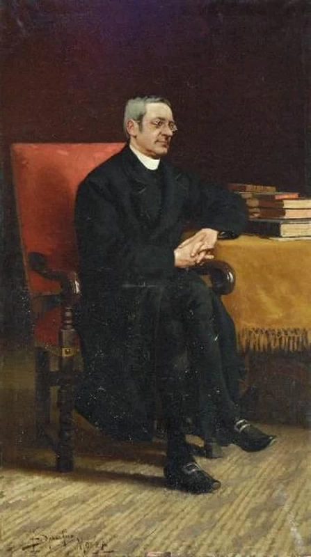 Ritratto del Cav. Sac. Prof. Cesare Aguilhon - A.S.S.T. di Monza